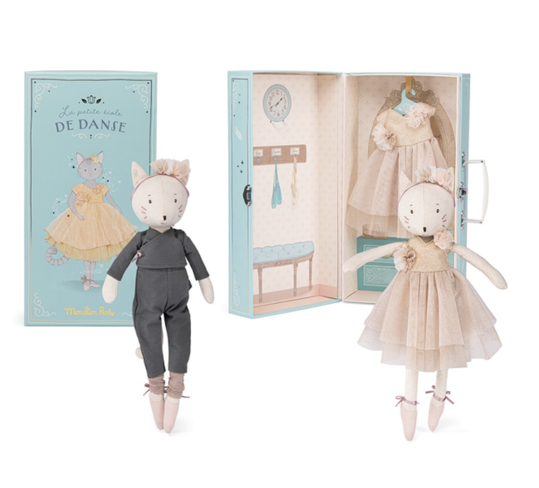 Moulin Roty -სათამაშო ჩემოდანი La Petite Ecole de Danse