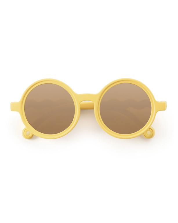 Olivio & Co - მრგვალი სათვალე, პატარა, ყვითელი