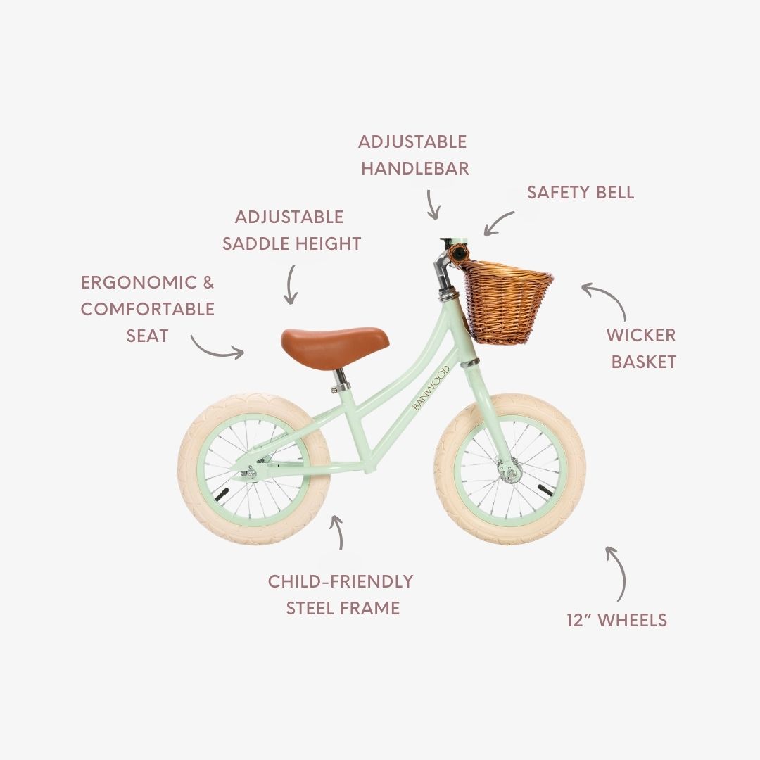 Banwood Balance Bike, მწვანე - Image 3