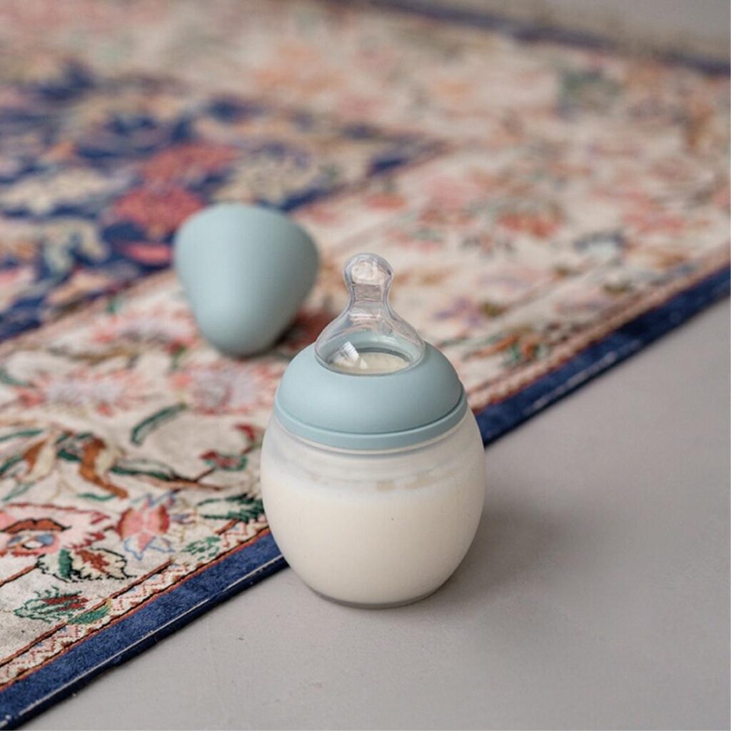 ELHEE რძის ბოთლი Ivy Green - 330 ml