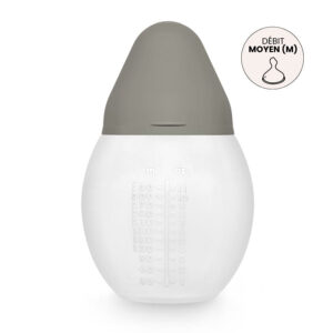 ELHEE რძის ბოთლი Khaki - 330 ml - Image 2