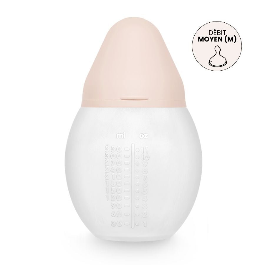 ELHEE რძის ბოთლი Nude - 330 ml