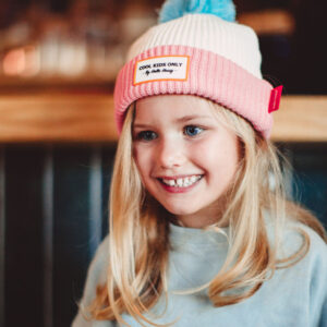 Hello Hossy - ნაქსოვი ქუდი Pink Ice - Image 5