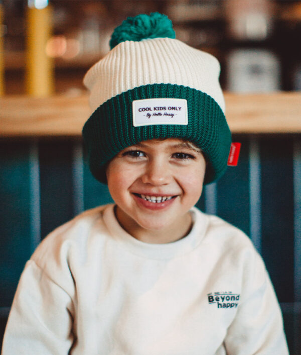 Hello Hossy - ნაქსოვი ქუდი Color Block Hope Beanie