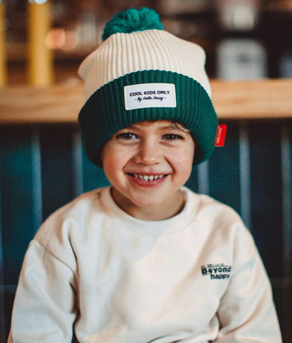 Hello Hossy - ნაქსოვი ქუდი Color Block Hope Beanie