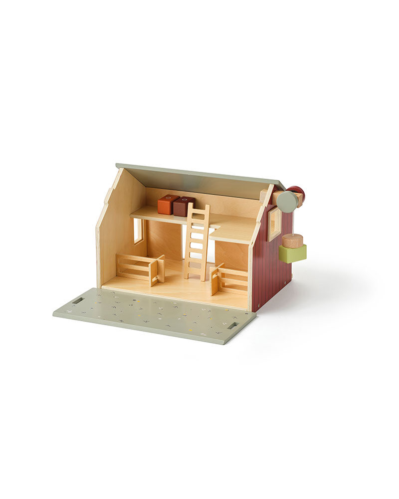 Kids Concept სათამაშო ფერმის სახლი
