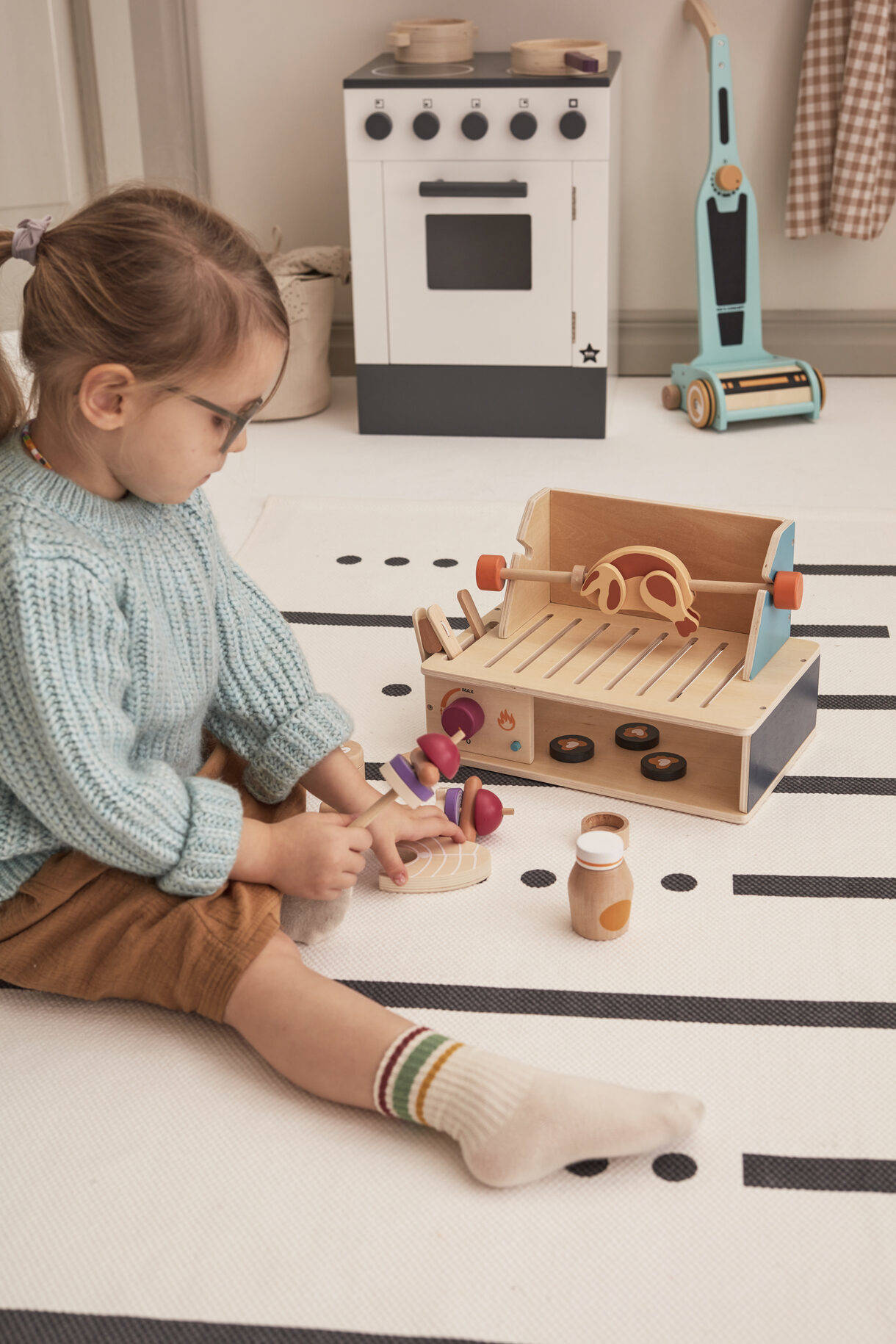 Kids Concept სათამაშო მაგიდის გრილი - Image 2