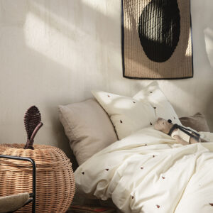 Ferm Living-ზეწარი პატარებისთვის, კრემისფერი - Image 3