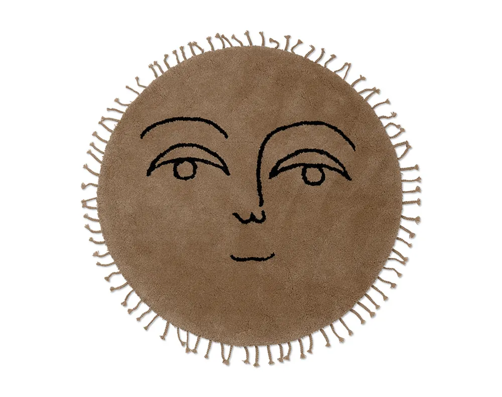 Ferm Living-ხალიჩა მზის ფორმის